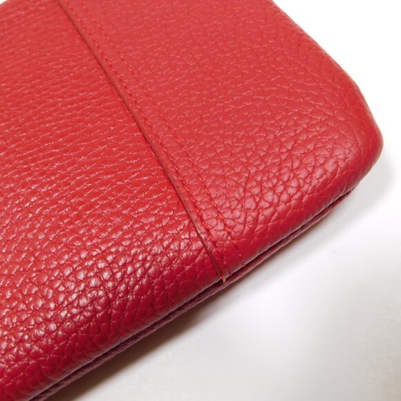 LODIS Olivia Pebble Leather Organizer Wristlet Wallet Clutch (12124) - Picture 5 of 7